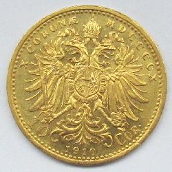 Австро-Венгрия 10 крон 1910