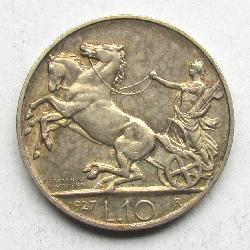 Italien 10 Lire 1927