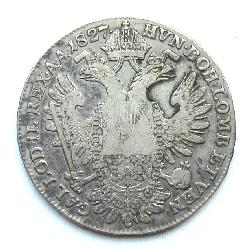 Austria Hungary 1/2 Thaler 1827 A