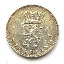 Niederlande 1 Gulden 1964
