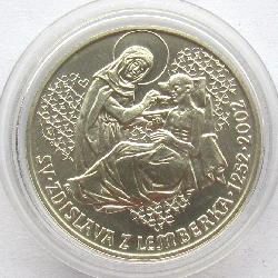 Чехия 200 крон 2002