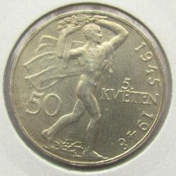 Tschechoslowakei 50 CZK 1948