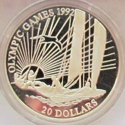 Kiribati 20 Dollar 1992