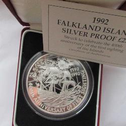 Falklandinseln 25 Pfund 1992