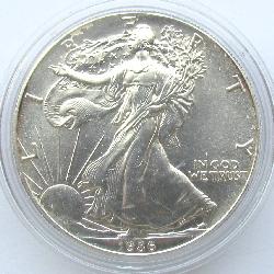 США 1 доллар - 1 унция 1986