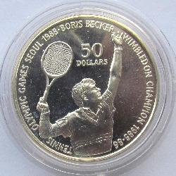 Niue 50 Dollar 1987