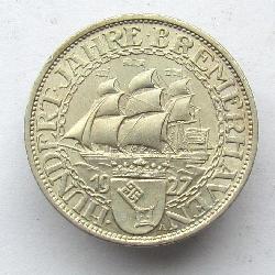 Germany 3 Reichsmarks 1927 A