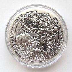 f15 Ruanda 50 Franken 2012