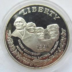 США 1 доллар 1991 ПРУФ