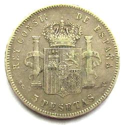 Spanien 5 pts 1898