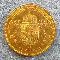Австро-Венгрия 10 крон 1907 КВ