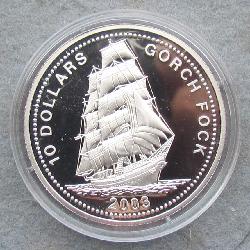 Liberia 10 Dollar 2003