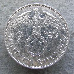 Германия 2 RM 1937 E