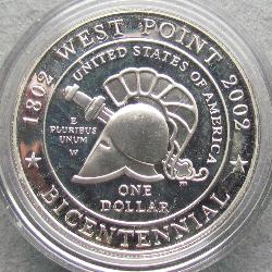 США 1 доллар 2002 ПРУФ