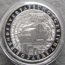 ФРГ 10 марок 2001 J