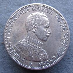 Пруссия 5 марок 1914 А