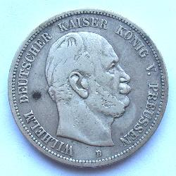 Prussia 5 M 1875 B