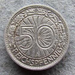 Deutschland 50 Rpf 1928 A
