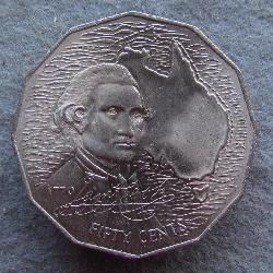 Austrálie 50 centů 1970
