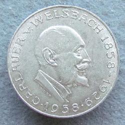Österreich 25 Shilling 1958