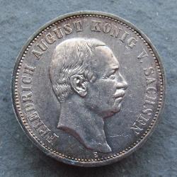 Саксония 3 марки 1910 Е