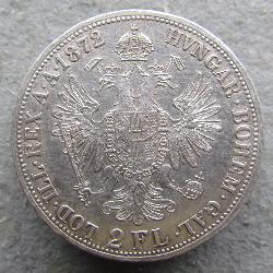 Österreich-Ungarn 2 FL 1872