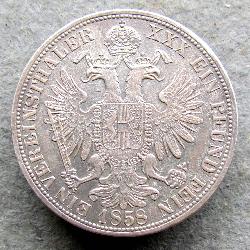 Österreich-Ungarn Vereinsthaler 1858 A