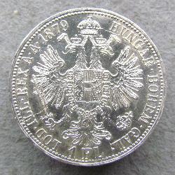 Austria Hungary 1 FL 1879