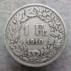 Schweiz 1 Fr 1910 B