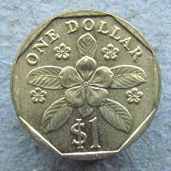 Singapur 1 dolar 1995