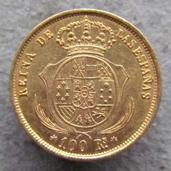Испания 100 Rs 1860