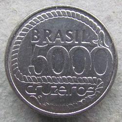 Brasilien 5000 Cruzeiro 1992