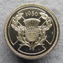 Großbritannien 2 Pfund 1986