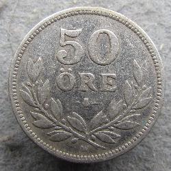 Sweden 50 ore 1912