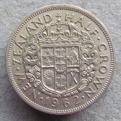 Neuseeland 1/2 Krone 1962