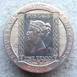 Insel Man 1 Krone 1990