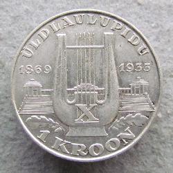 Estonia 1 kroon 1933