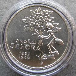 Tschechische Republik 200 czk 1999