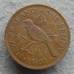 Новая Зеландия 1 пенни 1961