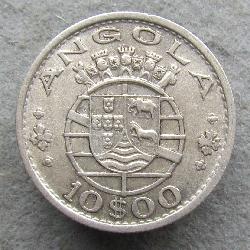 Ангола 10 эскудо 1952