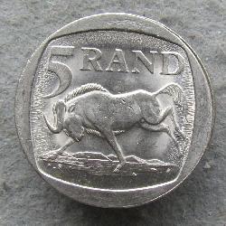 Republik Südafrika 5 Rand 1994