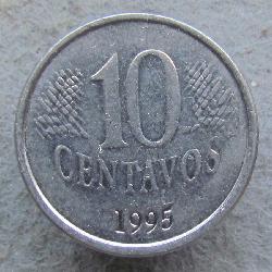 Brasilien 10 Centavos 1995