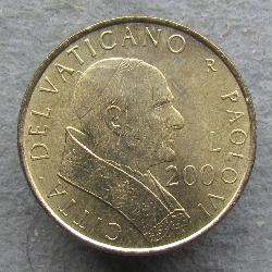 Ватикан 200 лир 2001