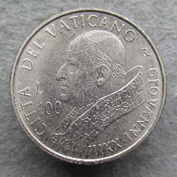 Ватикан 100 лир 2001
