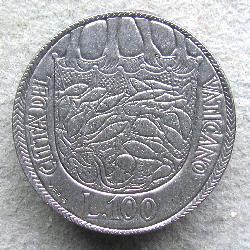 Vatican 100 lire 1975