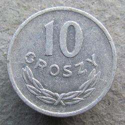 Polsko 10 grošů 1949