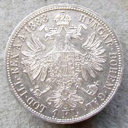 Österreich-Ungarn 1 FL 1883