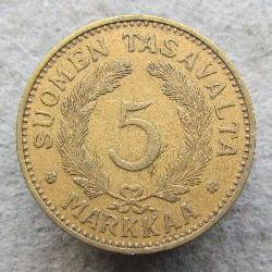 Финляндия 5 марок 1936