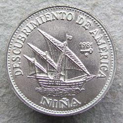 Куба 1 песо 1981