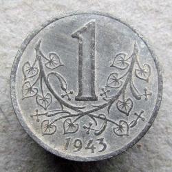 Czechoslovakia 1 krona 1943